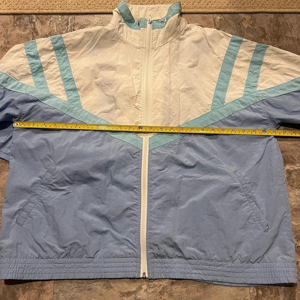 Norm Thompson | Vintage Color Block Wind Breaker-Work Out Jacket | Size M